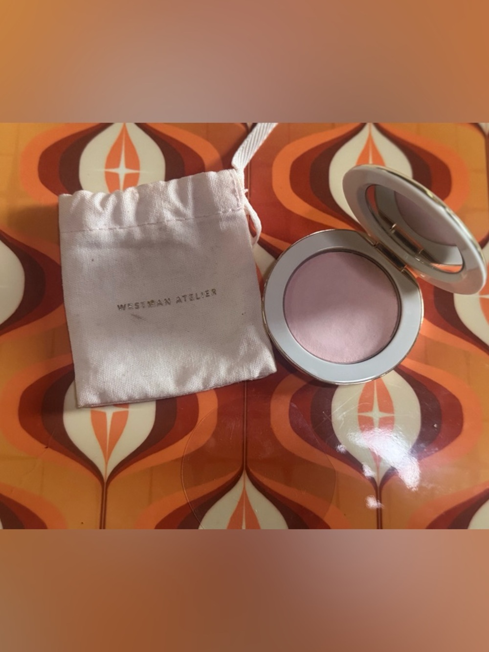 Westman Atelier Vital Pressed Skincare Powder in Pink Bubble